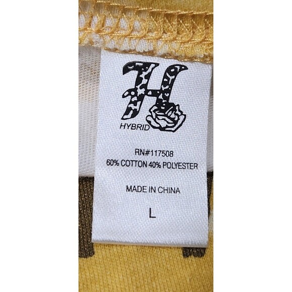 Hibryd Apparel LongSleeve Blouse Size Large Logo "Gratitude Less Altitude" B10 - Picture 7 of 8